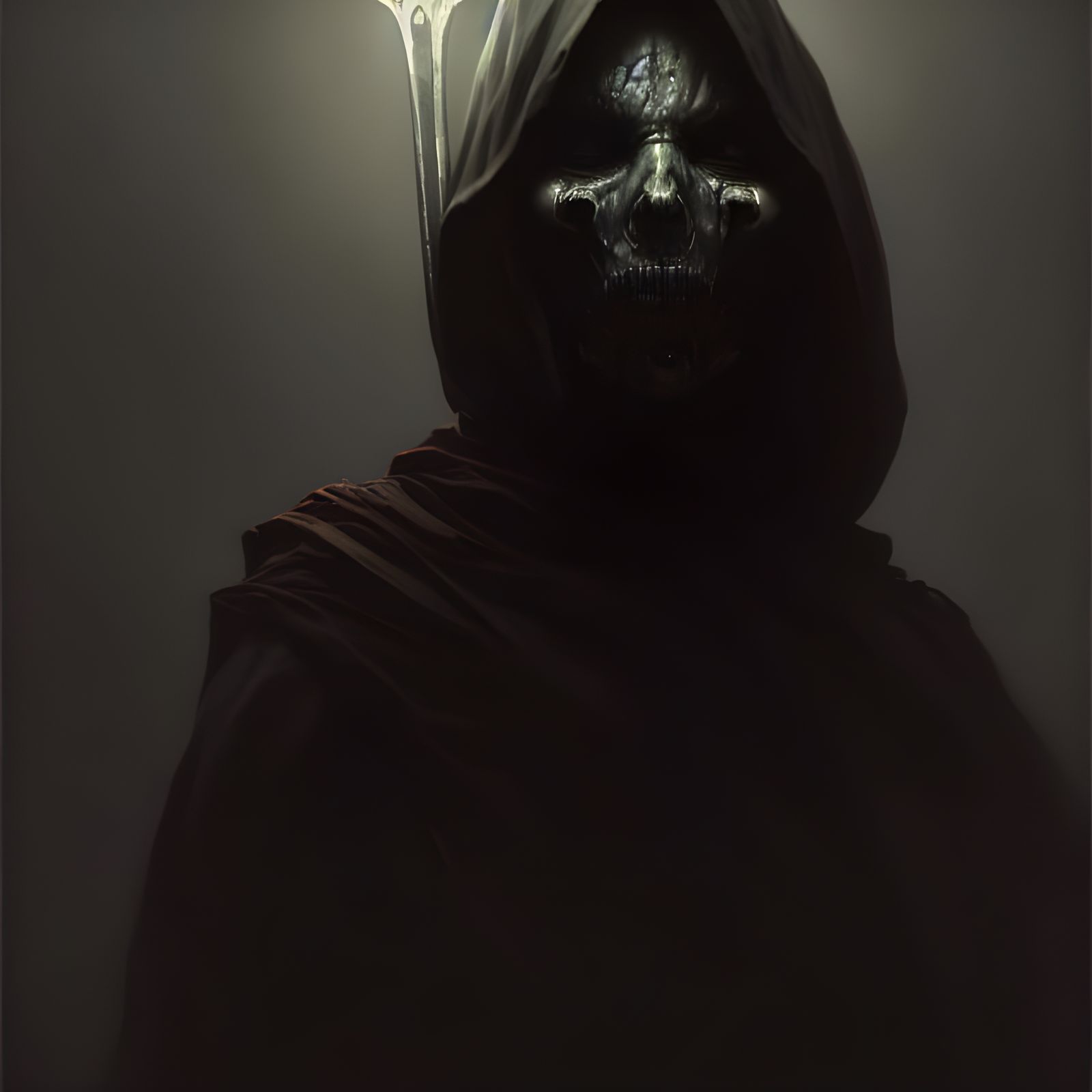 Sinister Reaper Portrait Inspired by Doré and Rutkowski