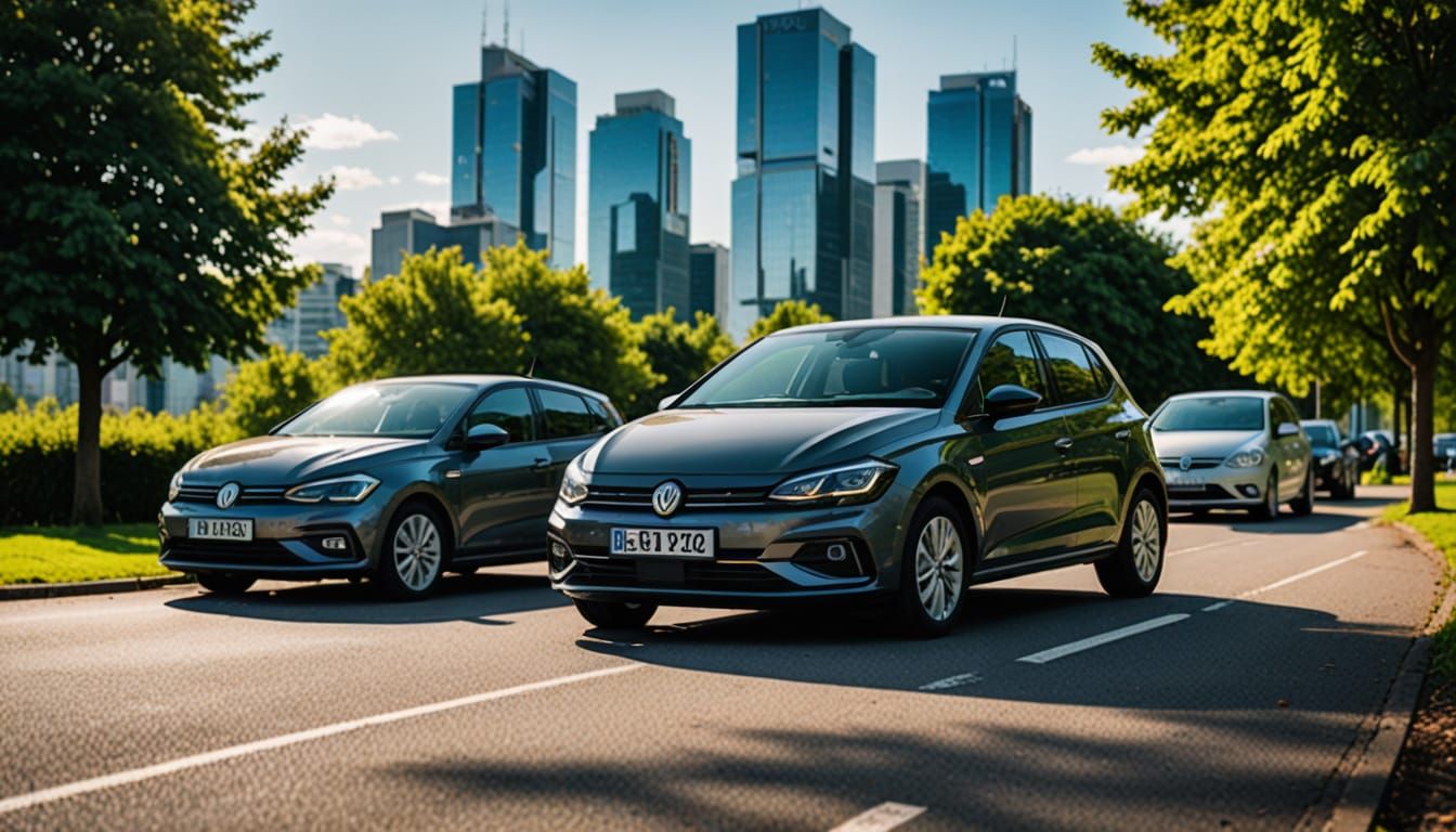 Driving School: VW Polo and Renault Clio on Polygon