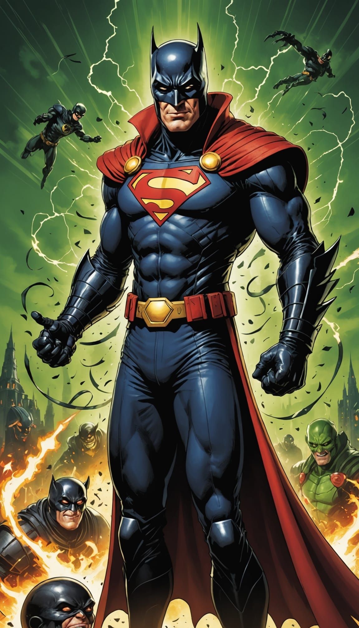 Funny Evil Tickle Master Supervillain