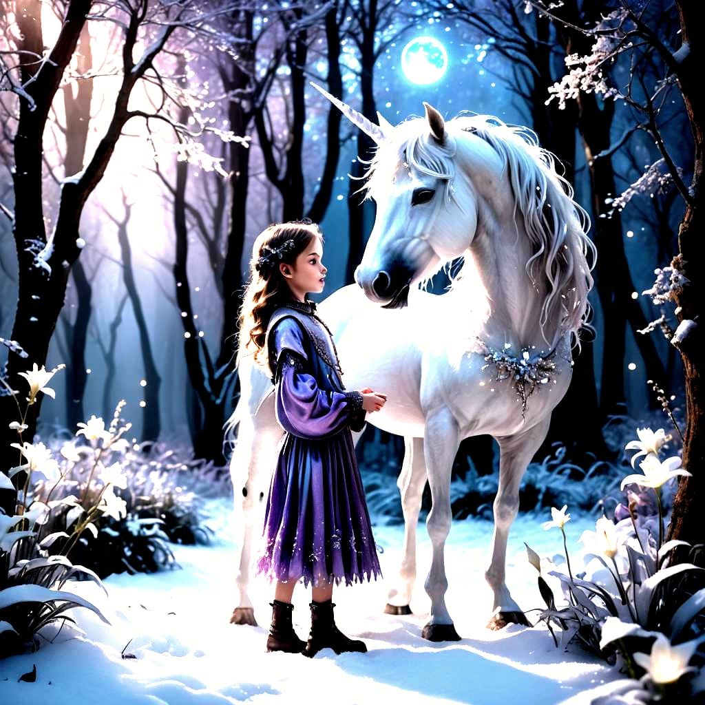 Enchanted Forest Unicorn Dreamscape