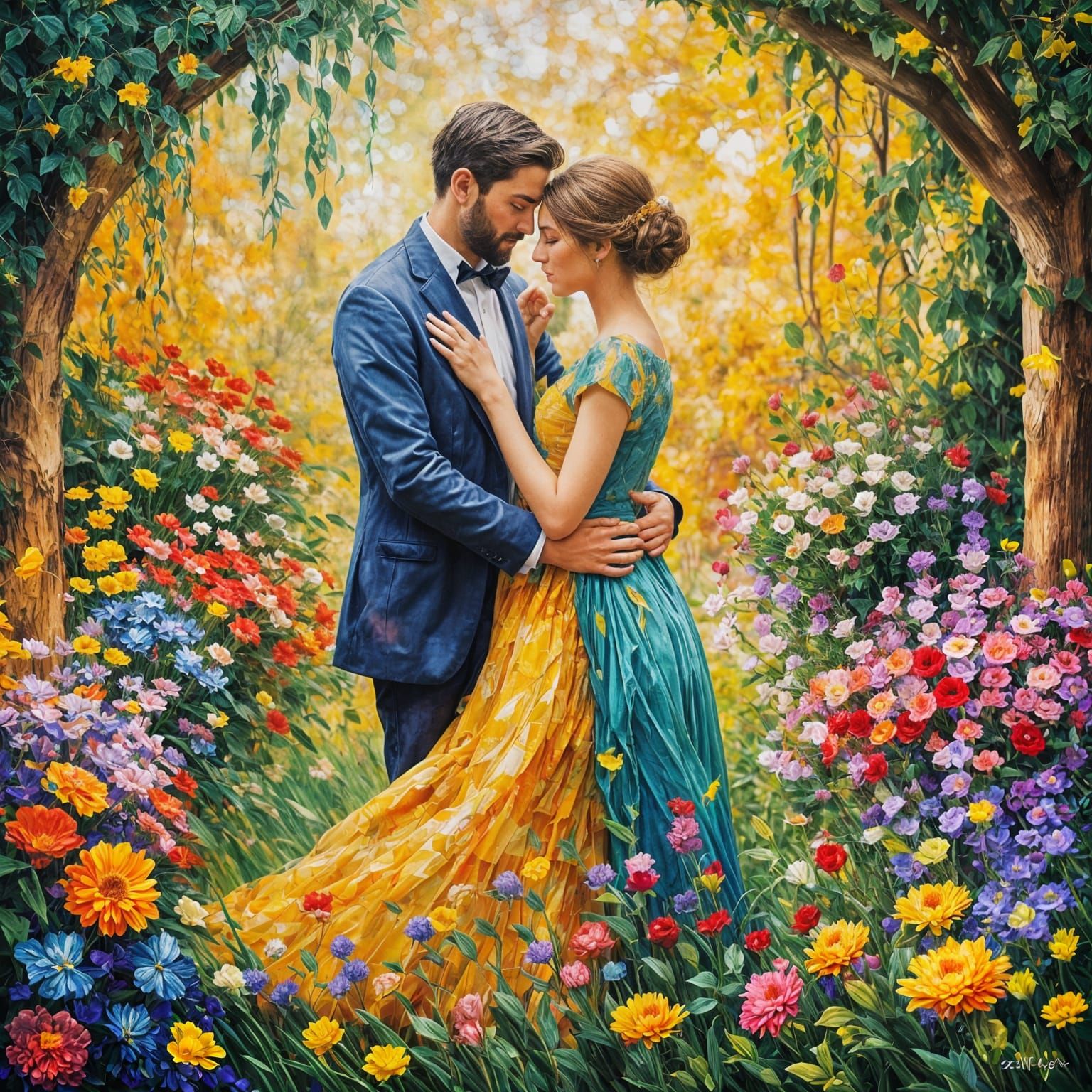 A romantic couple