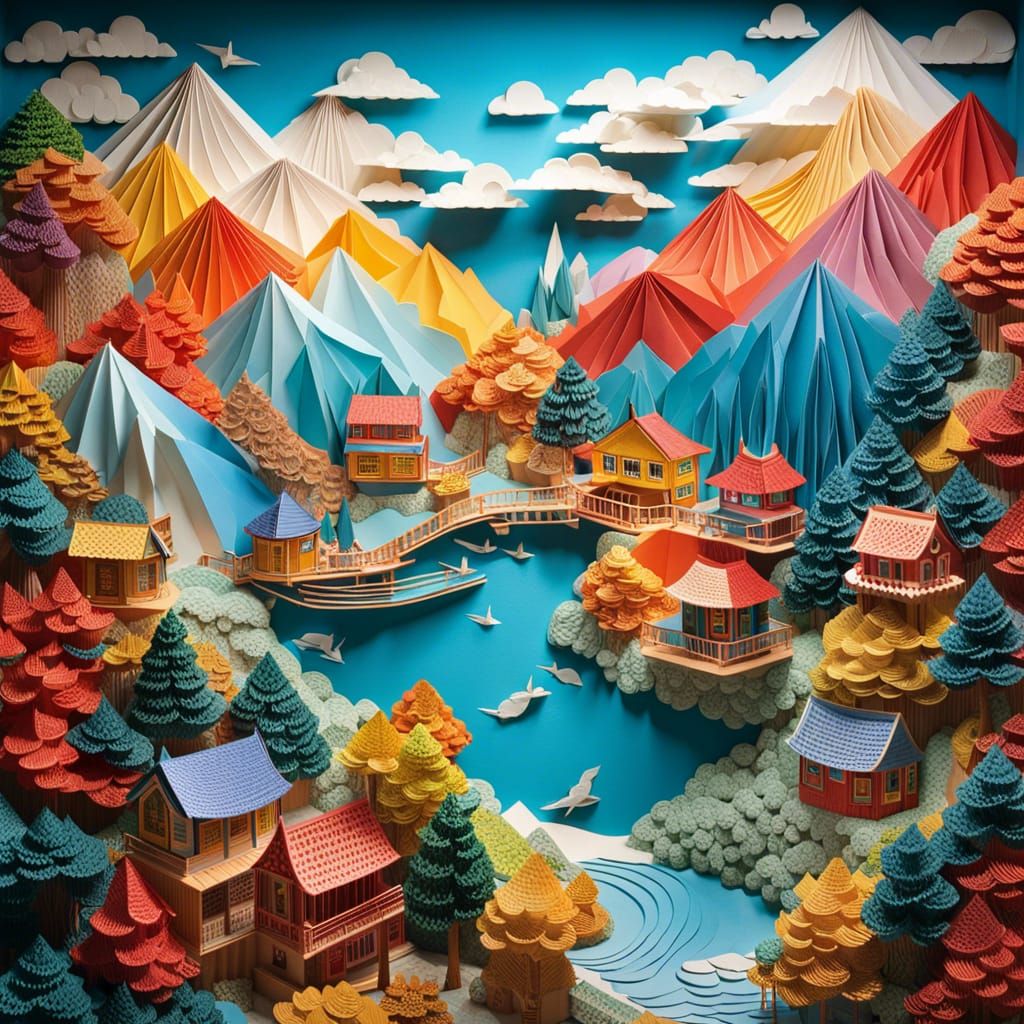 Our world is made of origami