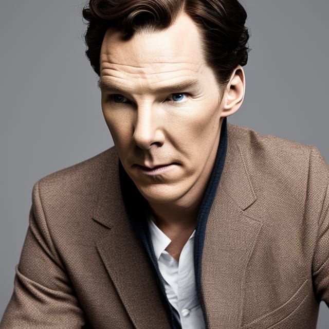 Benedict Cumberbatch Portrait by Nick Rock