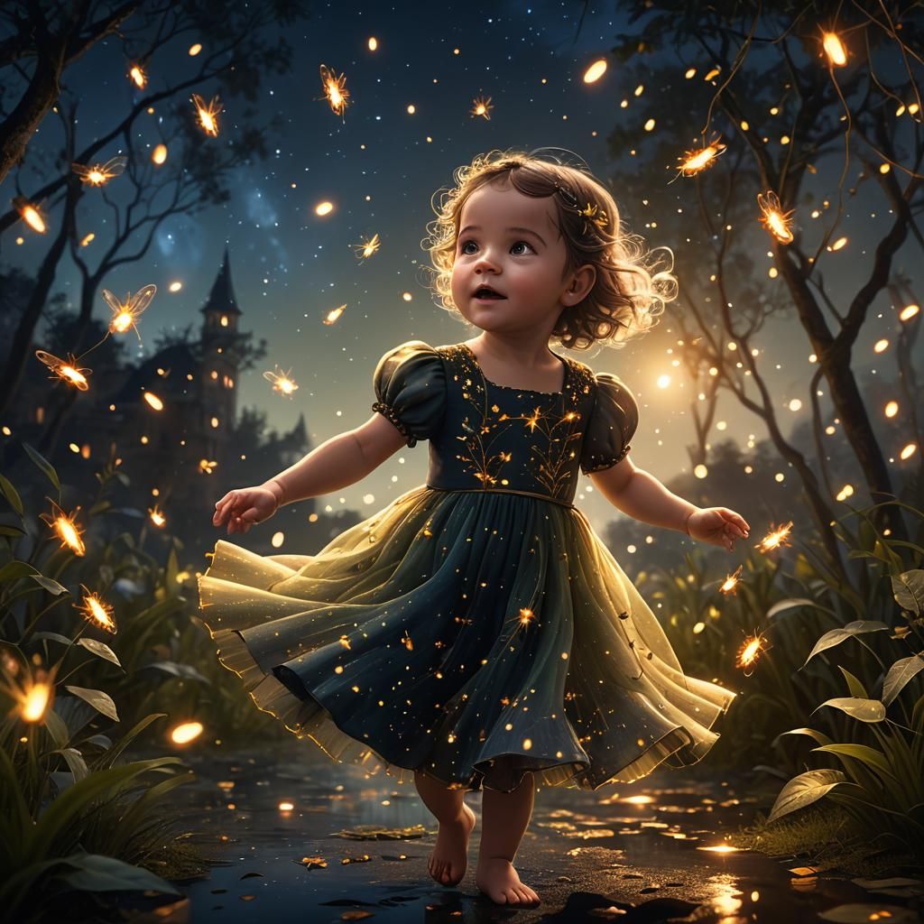 Firefly Girl: Fantastical Fantasy Concept Art