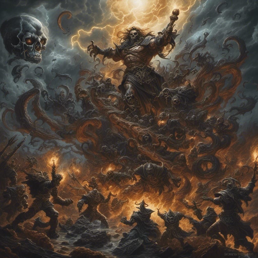 Epic Tornado and Lightning Storm of Eternal Torment