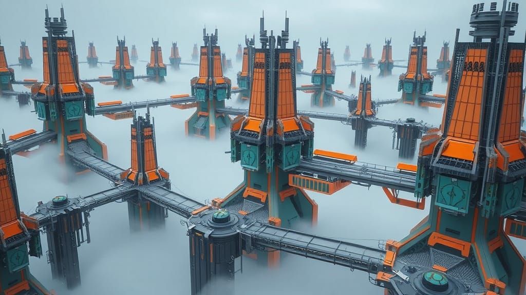 multi-level cyber nano tech city