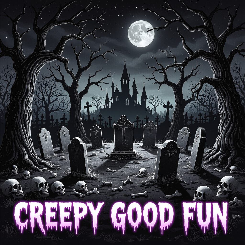 Overlay text At the bottom edge, in bold neon-purple drippin...