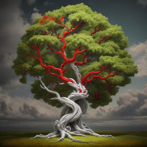 The Tree of Knowledge: Detailed 3D Rendering
