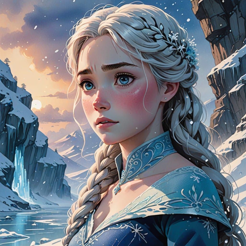Teenage Elsa?
