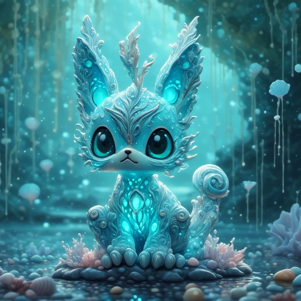 Baby Ice Fox