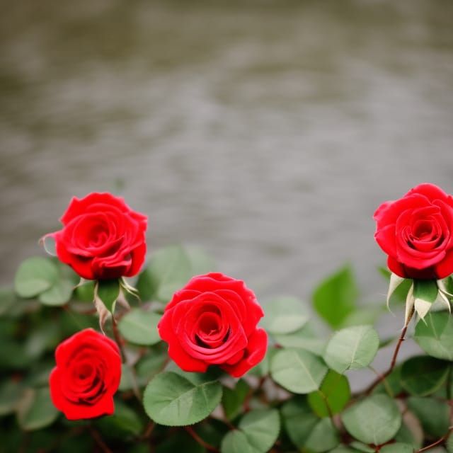 Roses in River: Professional Natural Light Photography