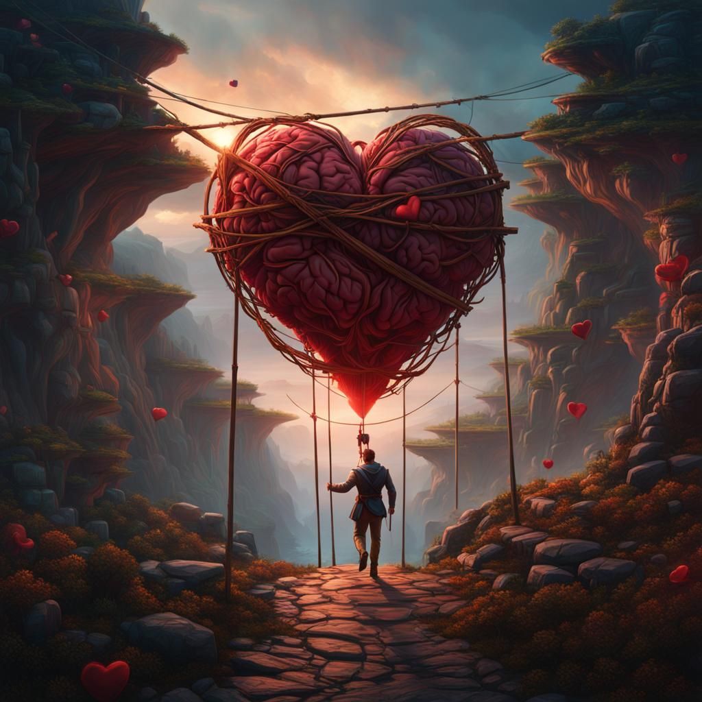 Balancing Act: Heart and Brain on a Tightrope