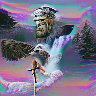 AI Image of a Majestic Valhalla-Inspired Hall