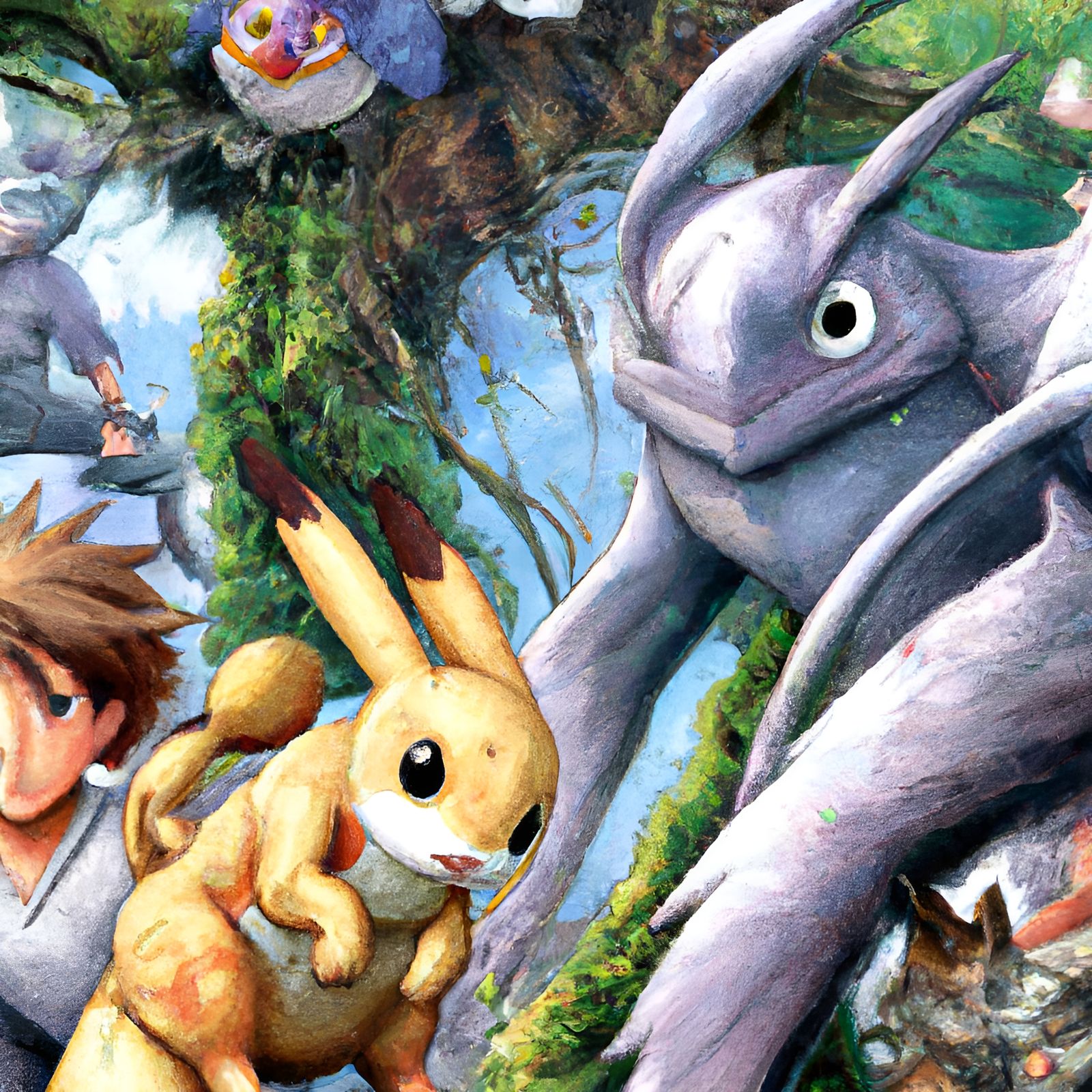 Epic Pokémon Fan Art Illustration