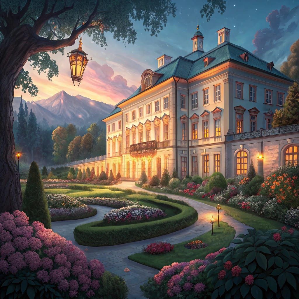 Mirabell: A Whimsical AI Art Creation