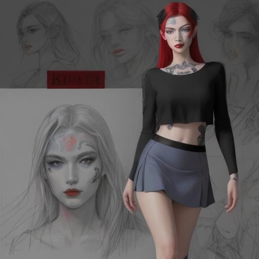 Expressive Rotoscoped Portrait with Bold Graphic Elements