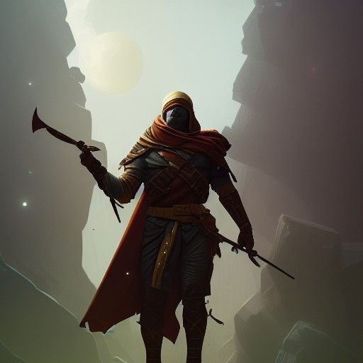 Triumphant Hero on a Magical Destiny Journey