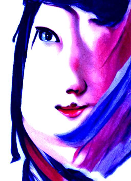 Beautiful 8k Portrait of Japanese Woman