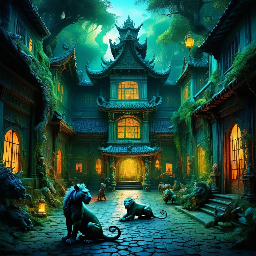 Mythical Chimera Realm: A Cinematic Vision