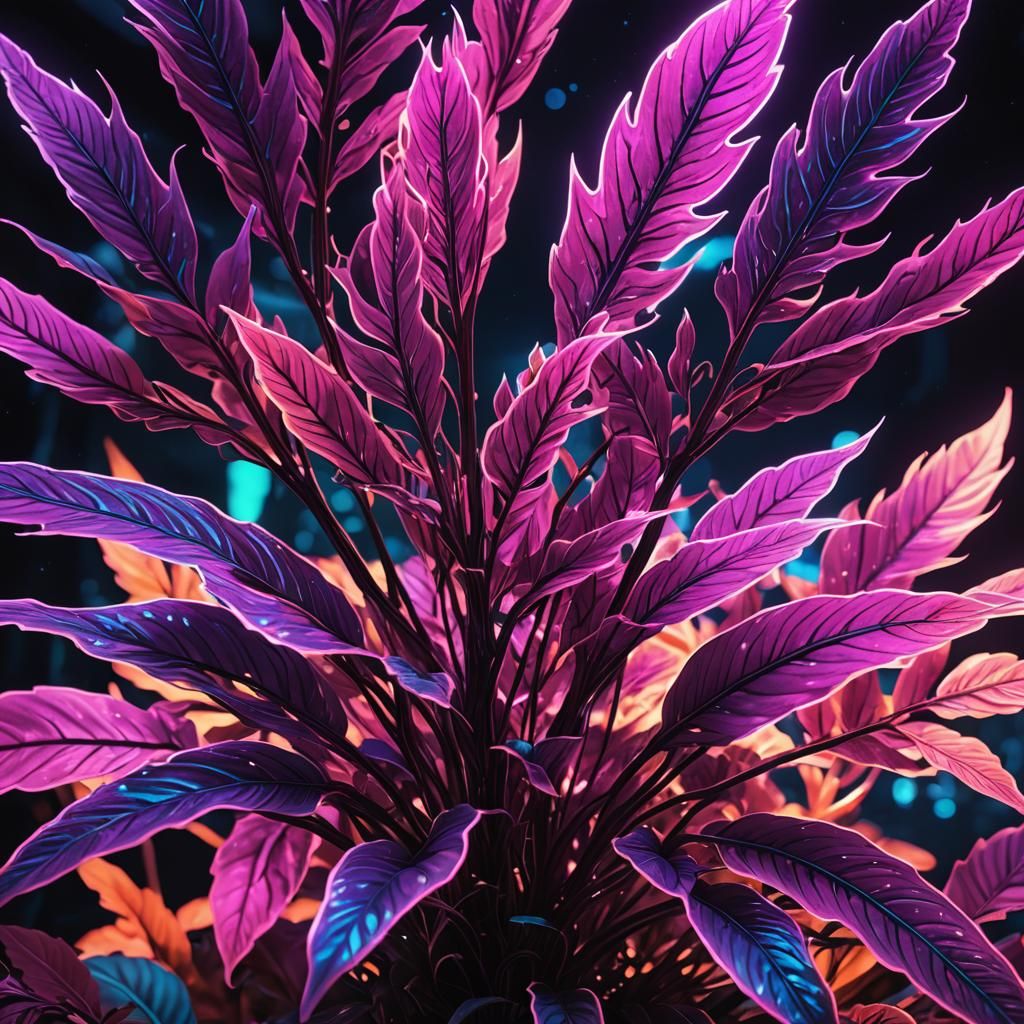 Magenta Plant
