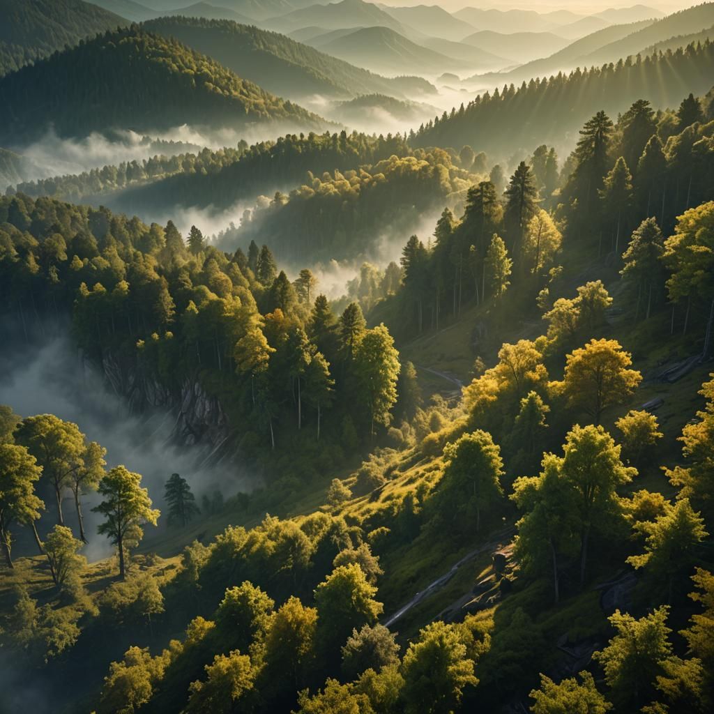 Epic Battlefield in Sunlight: Digital Matte Painting