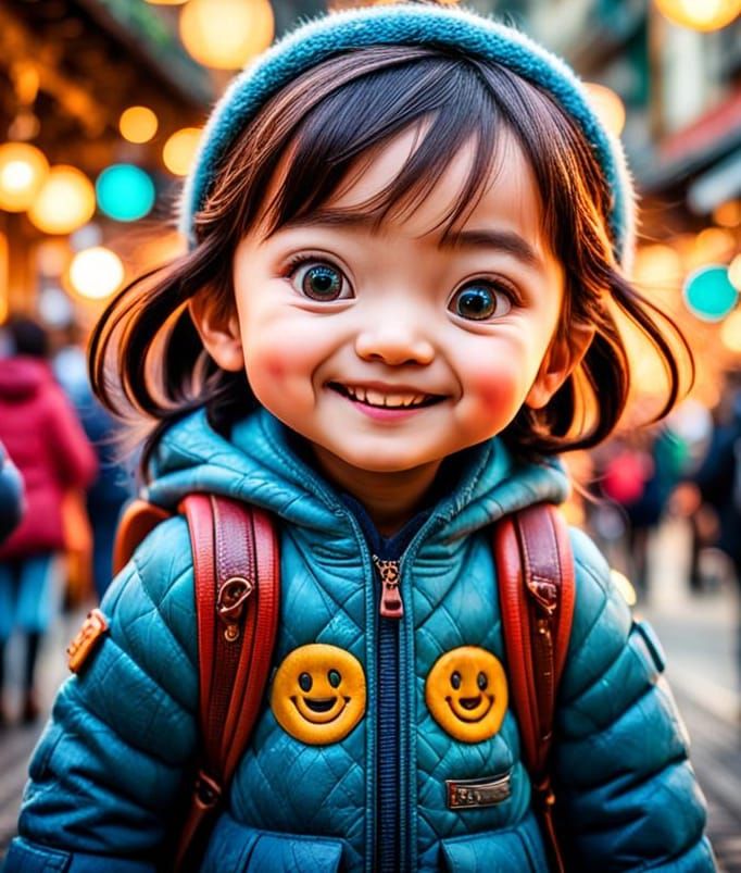 Happy Characters in High Definition Photography