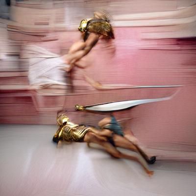 Achilles and Patroclus: Digital Art Depicting Love