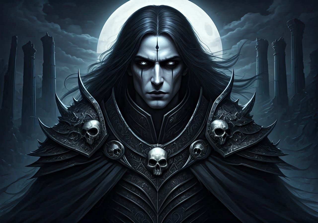 Kael, the Shadowy Battlemaster - Inspired by DnD