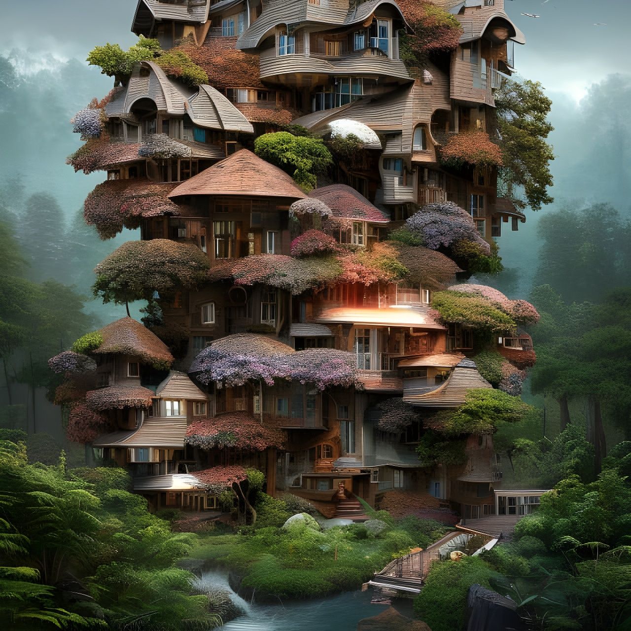 nature residential house