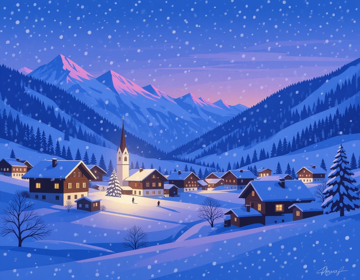 Swiss Village Christmas