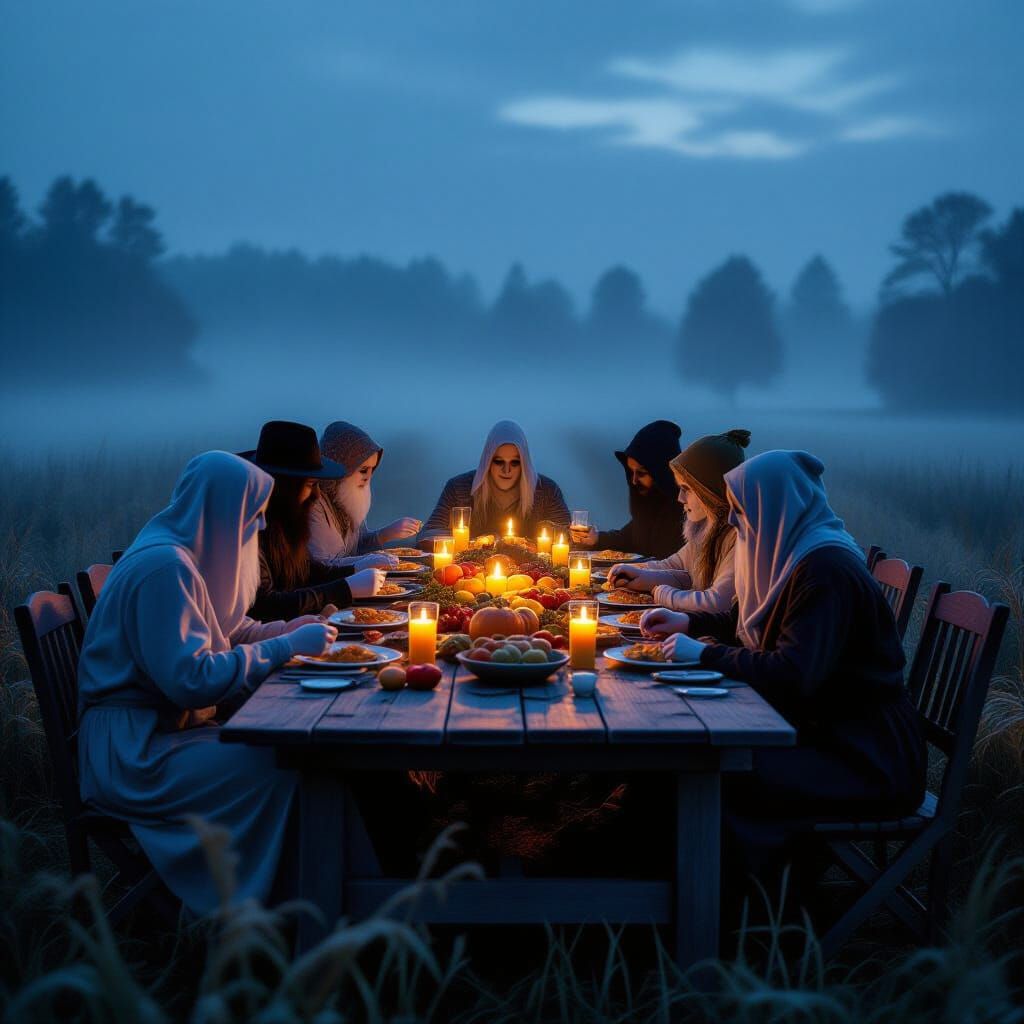 Ghostly Farmers Feast at Harvest Moon Banquet