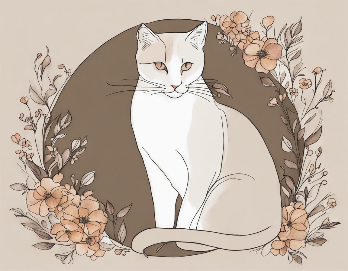 Ambergris flower kitty