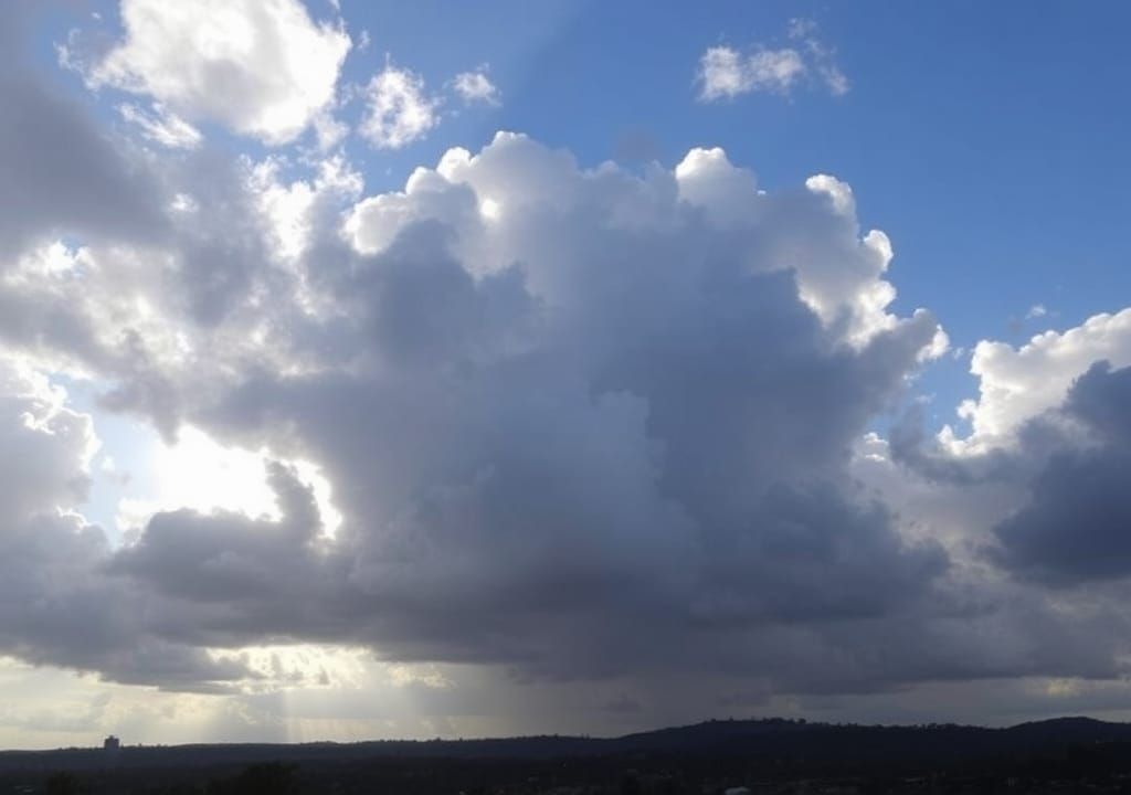 Cloudy Sky with a Chance of Showers