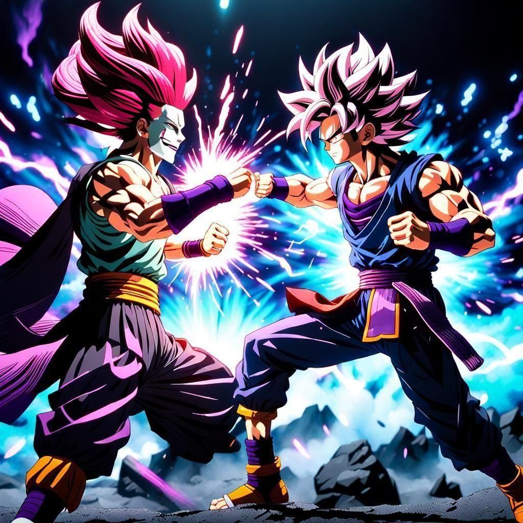 Hisoka vs Goku Black