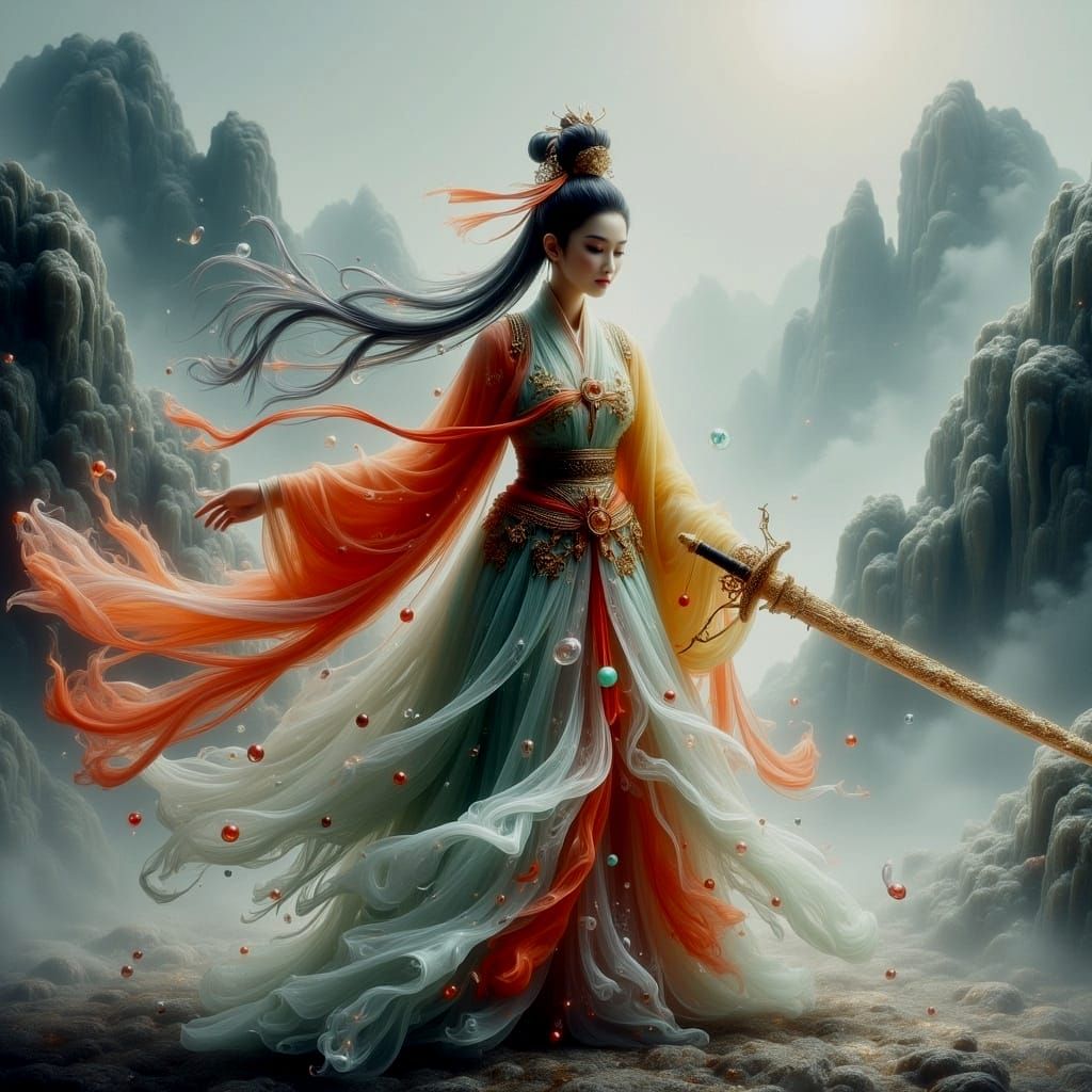 Mulan in Dreamy Enchantment Style