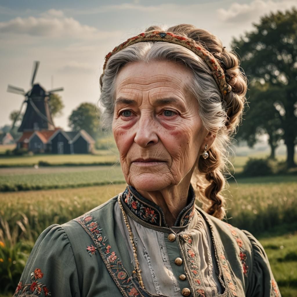 Dutch Golden Age Portrait of Lena Akershoek