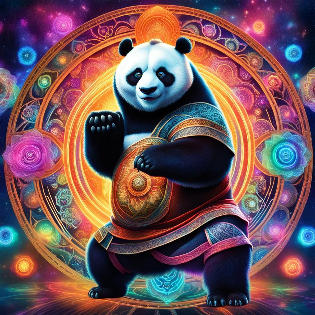 Kung Fu Panda: Mystical Warrior Portrait