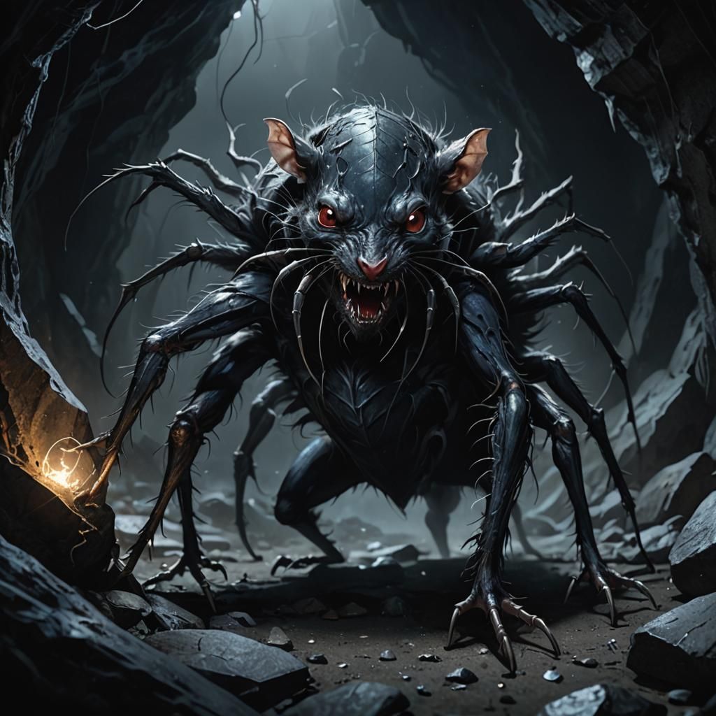 Medieval Horror Creature Emerges