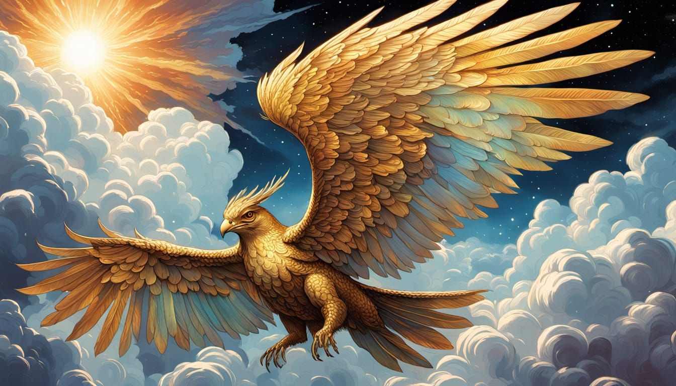 Earth as Winged Creature in Comic Book Art