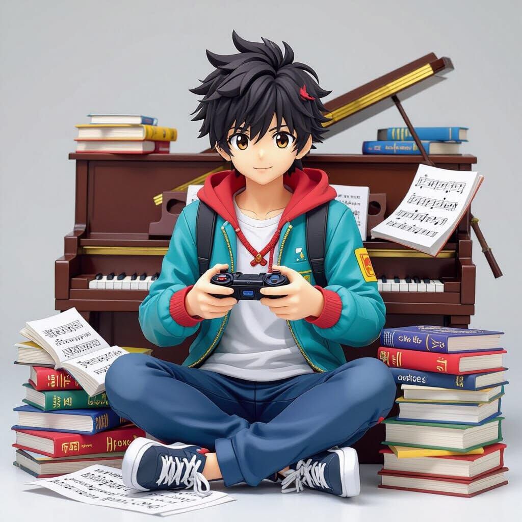 Anime Figurine of University Student in Max Factory Style