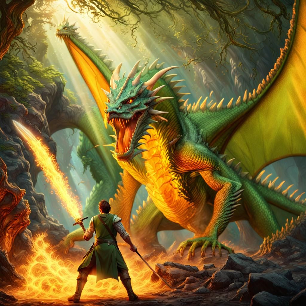 Siegfried and the dragon