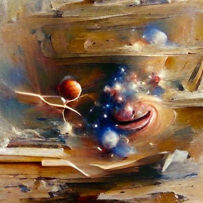 Creation of a Seed: Oil Painting by Gurney