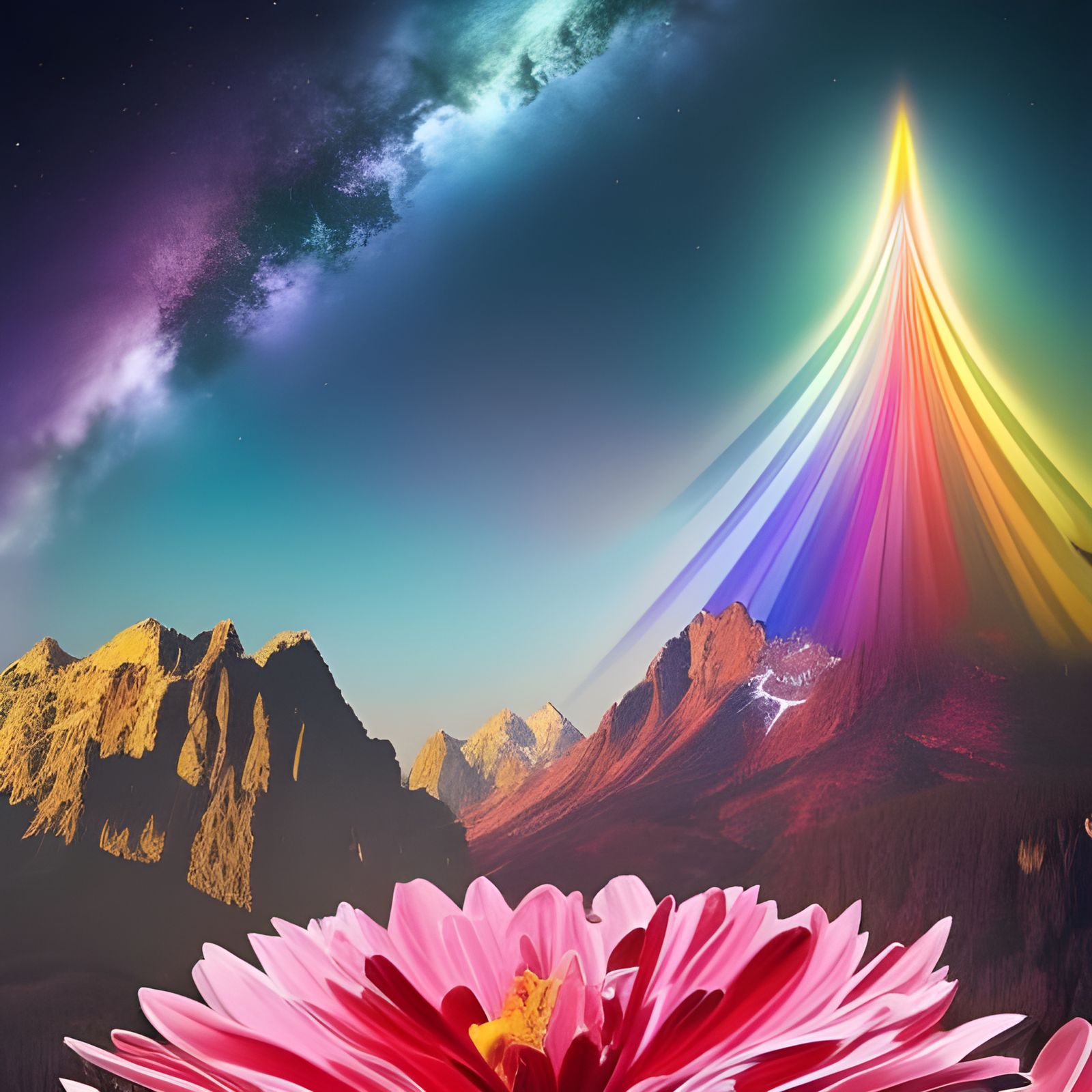 Majestic Mythical Bird in Fantasy Art Style