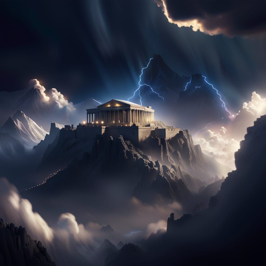 Mount Olympus: Resplendent City in the Clouds