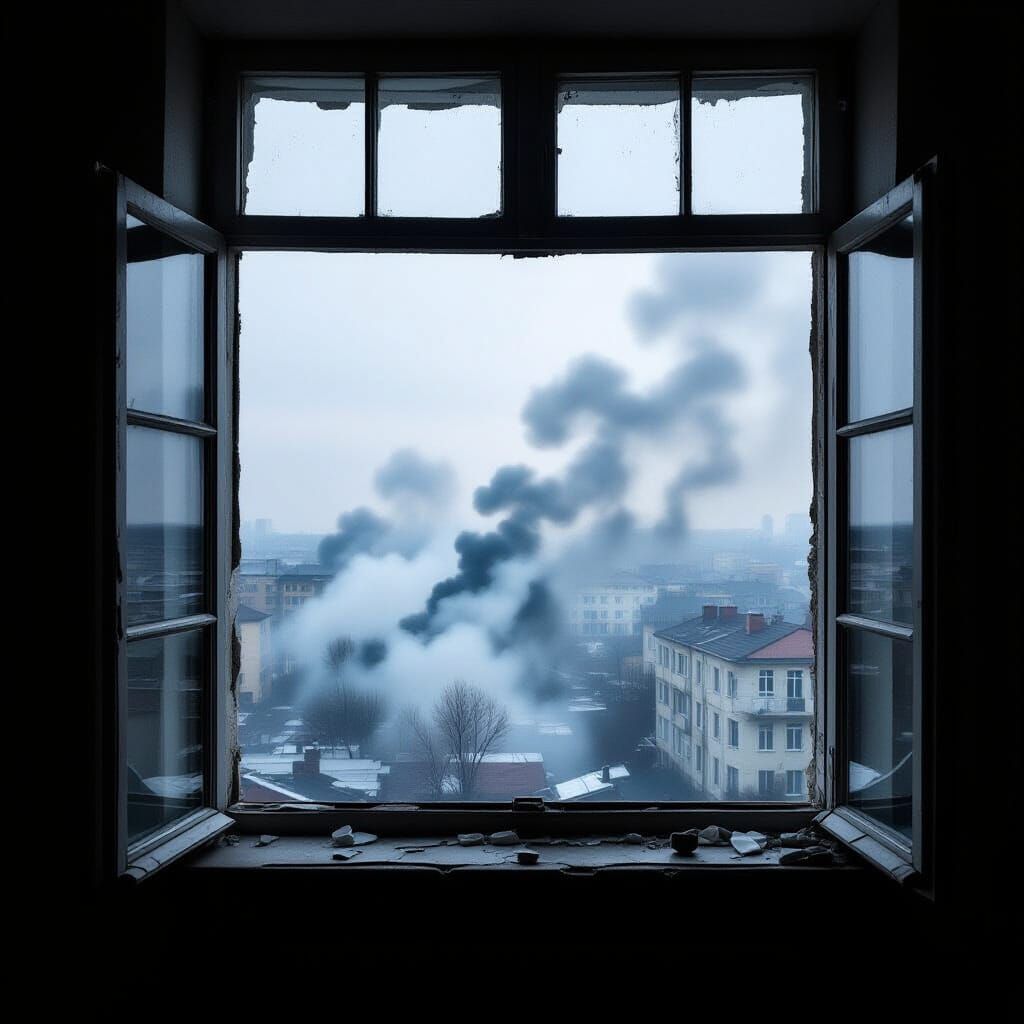 Melancholy Apartment: Smoke After Shelling