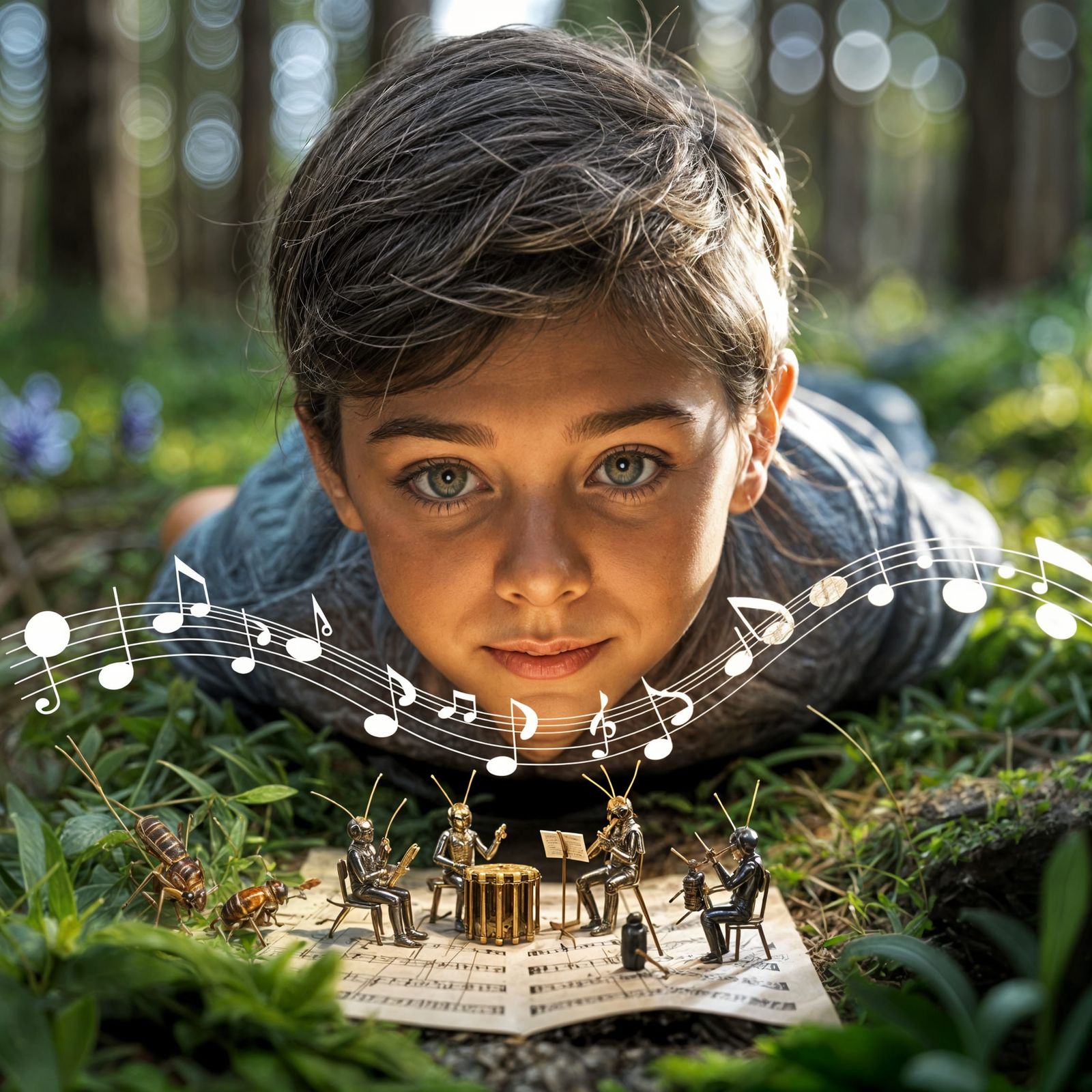 Magical Insect Orchestra Plays Forest Tune