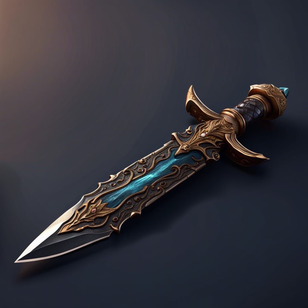 Elegant Fantasy Dagger