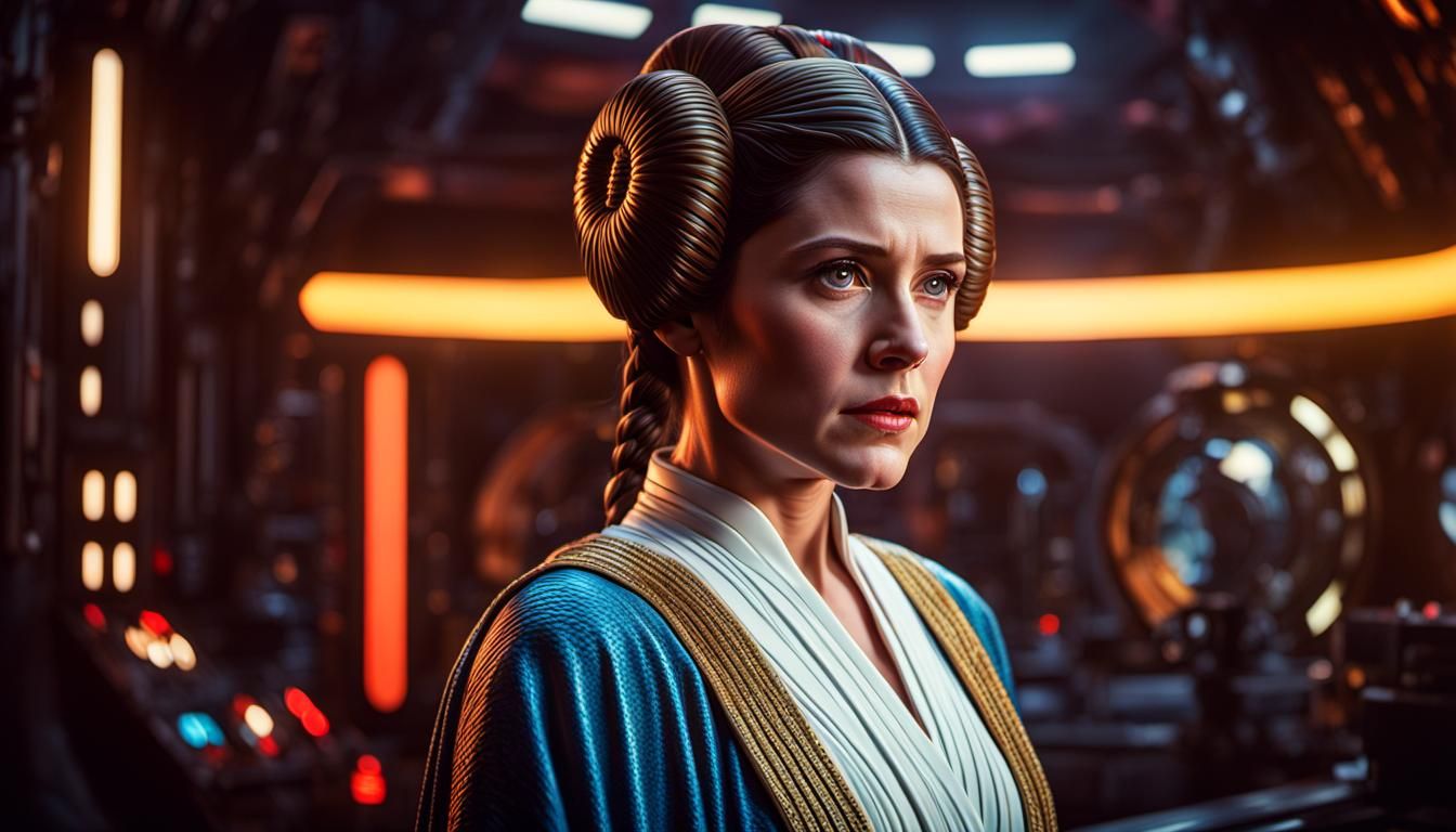 Star Wars: Princess Leia Organa 👸🏻🛸⚔️