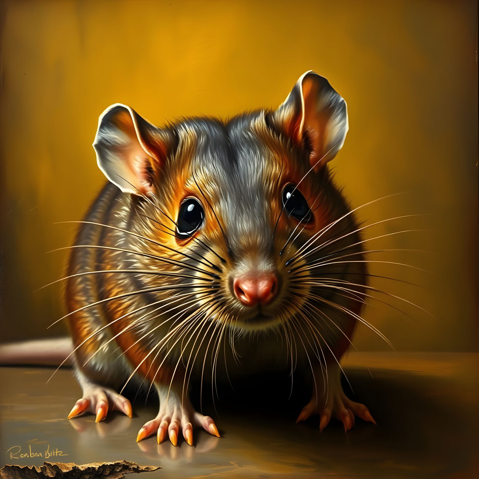 Rodent Rodentia Specimen Portraiture