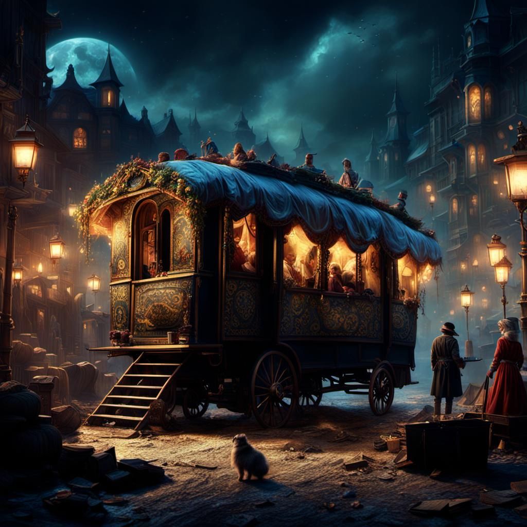 Epic Cinematic Digital Painting: Gypsy's Tramps & Thieves